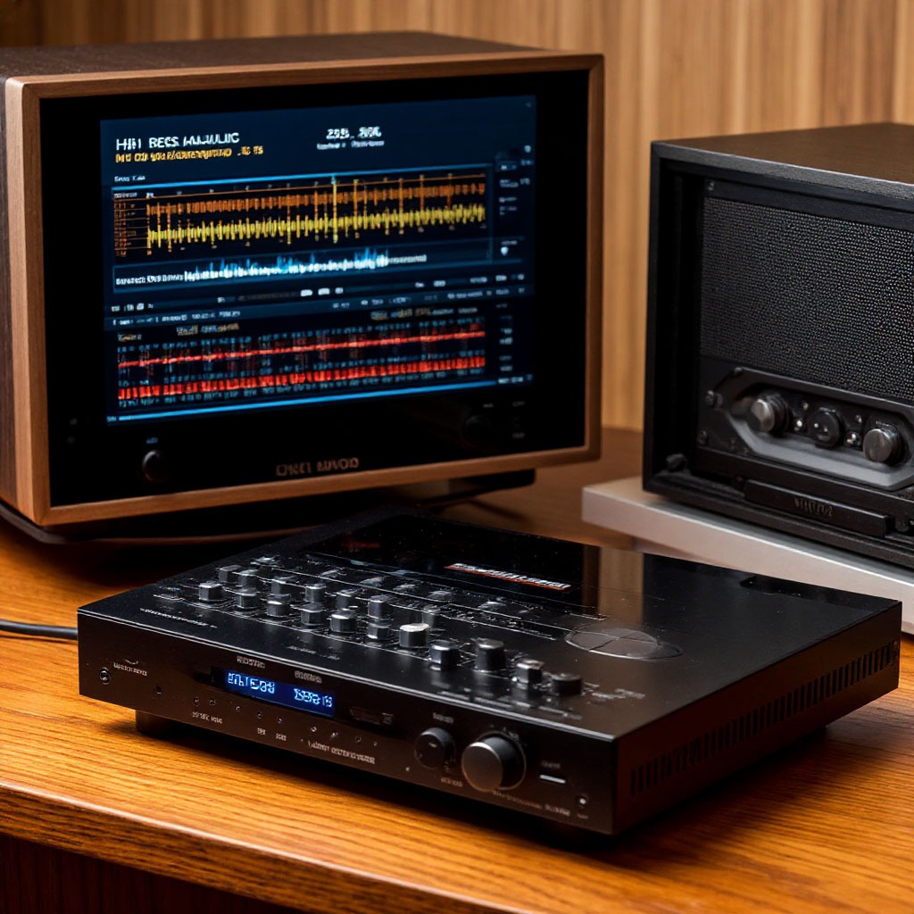 Hi-res digital audio equipment